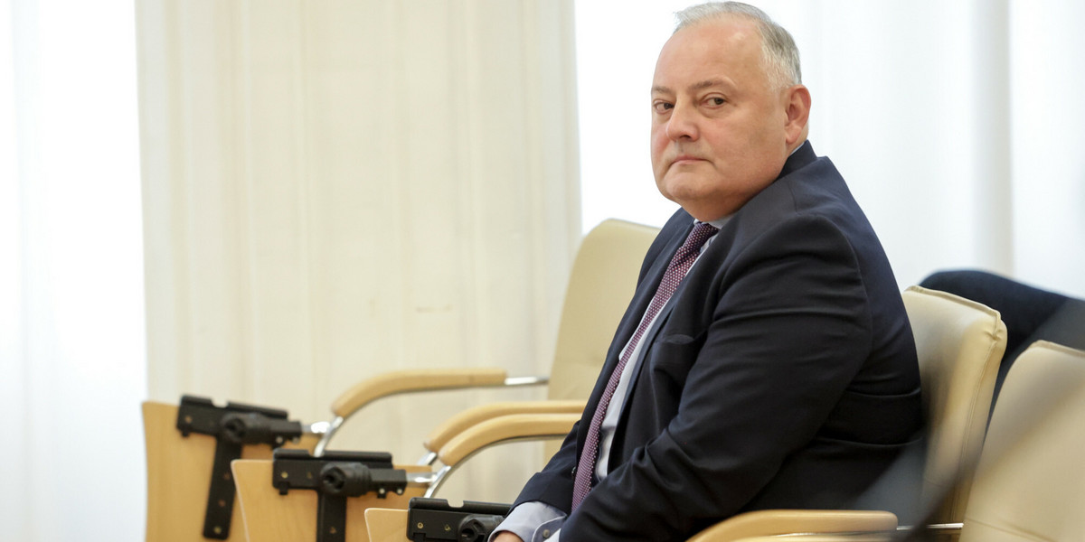 Prezes PGE Wojciech Dąbrowski może dziś stracić stanowisko.