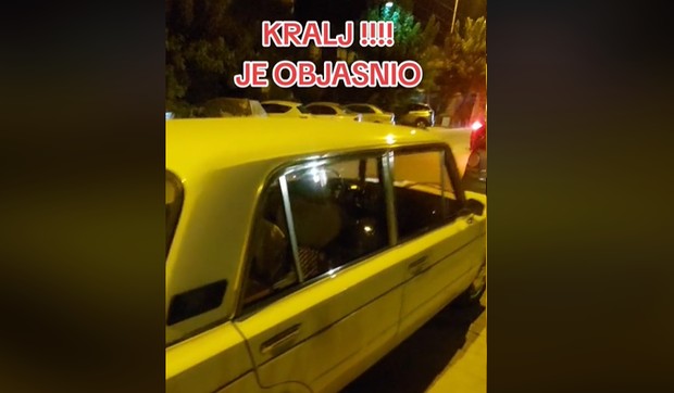 Lada beogradskih tablica u Grčkoj