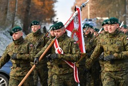  Uroczystości pogrzebowe 60-letniego Bogusława W., który zginął w Przewodowie.