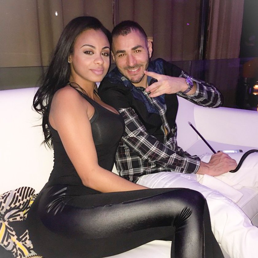 Analicia Chaves i Karim Benzema