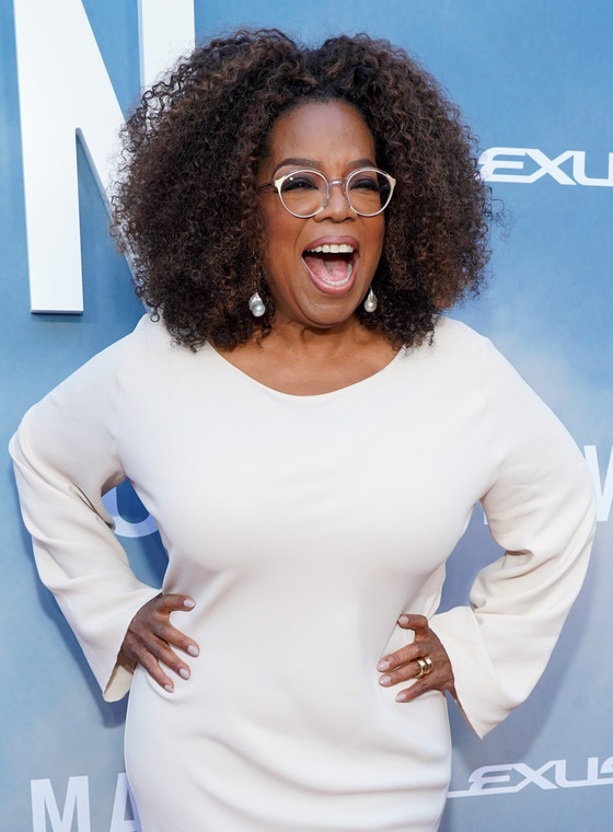 Oprah Winfrey na czerwonym dywanie
