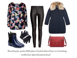 Zima skąpana w kwiatach: STYLIZACJE