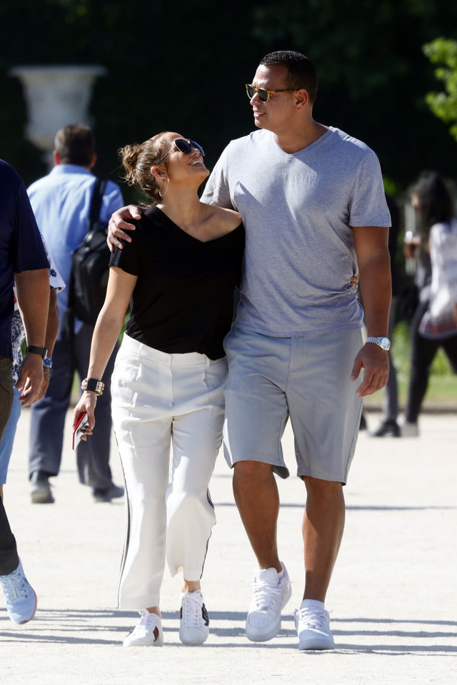 Jennifer Lopez z partnerem Alexem Rodriguezem