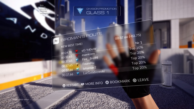 Mirrors Edge Catalyst