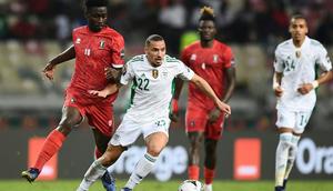 Equatorial Guinea ended reigning champions Algeria's unbeaten run after 35 games