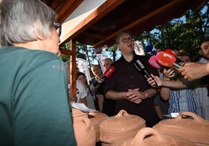Aleksandar Vučić na skupu u selu Drežnik kod Užica