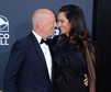 Bruce Willis z żoną Emmą Heming