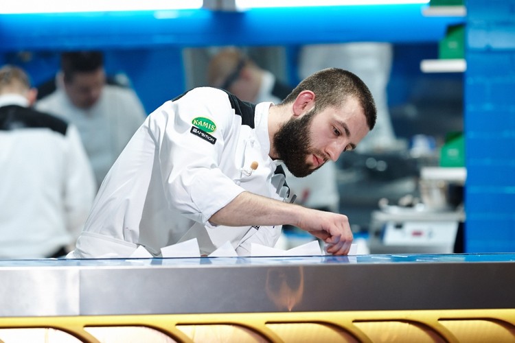 Łukasz Kawaller, finalista 'Hell's Kitchen