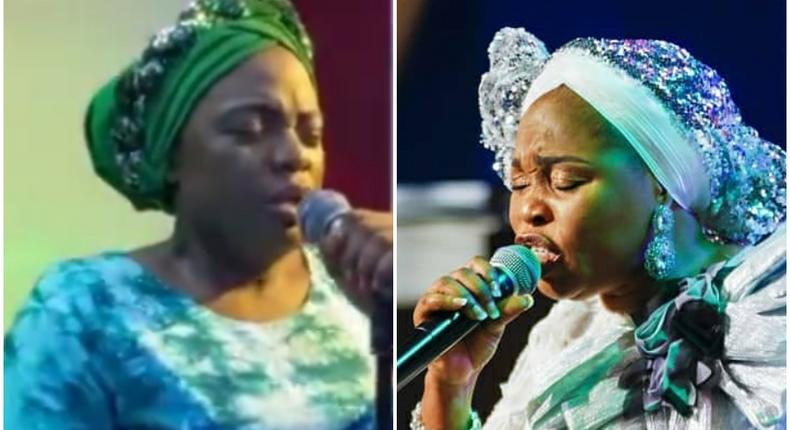 Tope Alabi and Adeyinka Alaseyori have now made peace with each other after the controversy that came with a criticism of the latter's song  (Instagram)