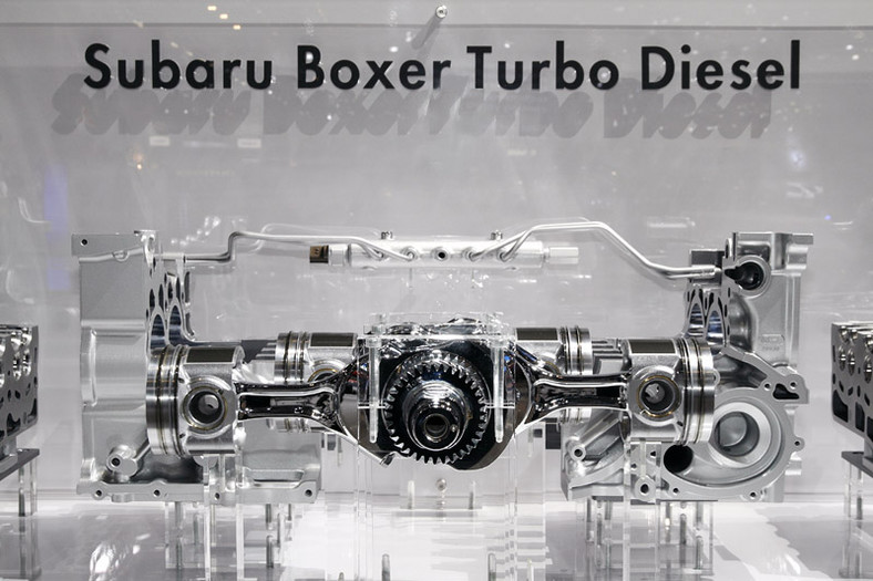IAA Frankfurt 2007 Subaru Boxer Turbo Diesel pierwsze