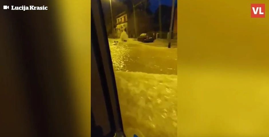 Poplava u delu Zagreba