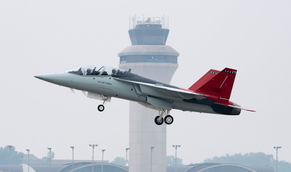 Pierwszy przedseryjny Boeing T-7A Red Hawk.