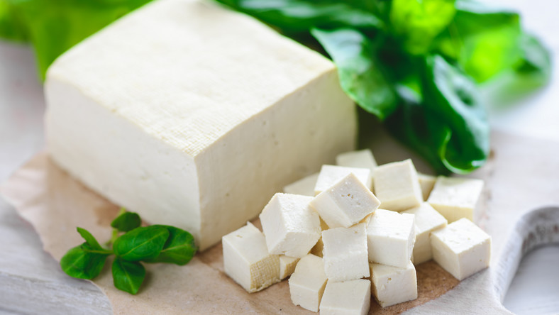 Tofu jest jednym z lepszych źródeł białka