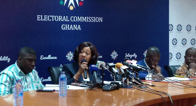 EC Chairperson Jean Mensa