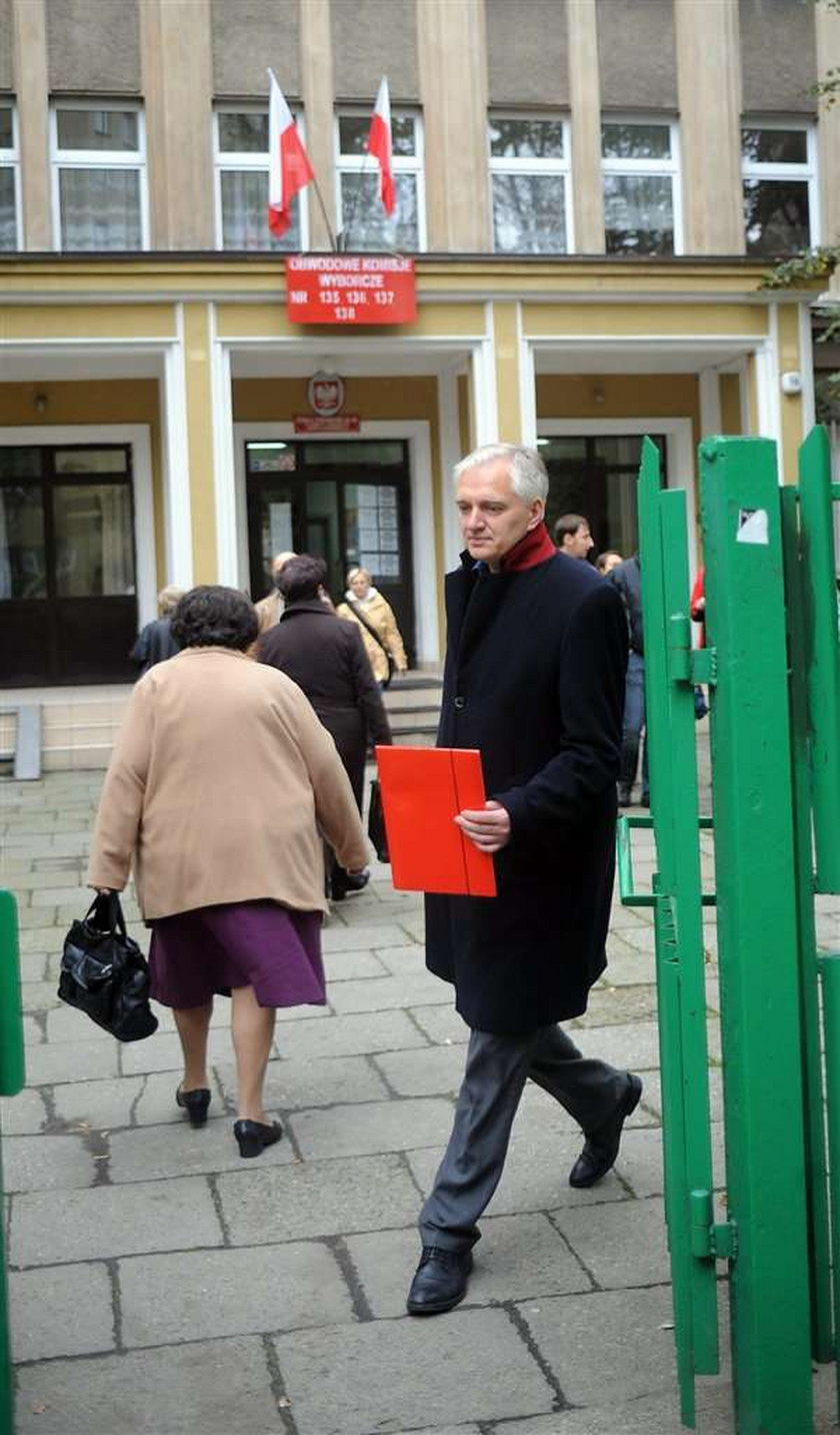 wybory 2011, kraków, jarosław gowin, głosowanie