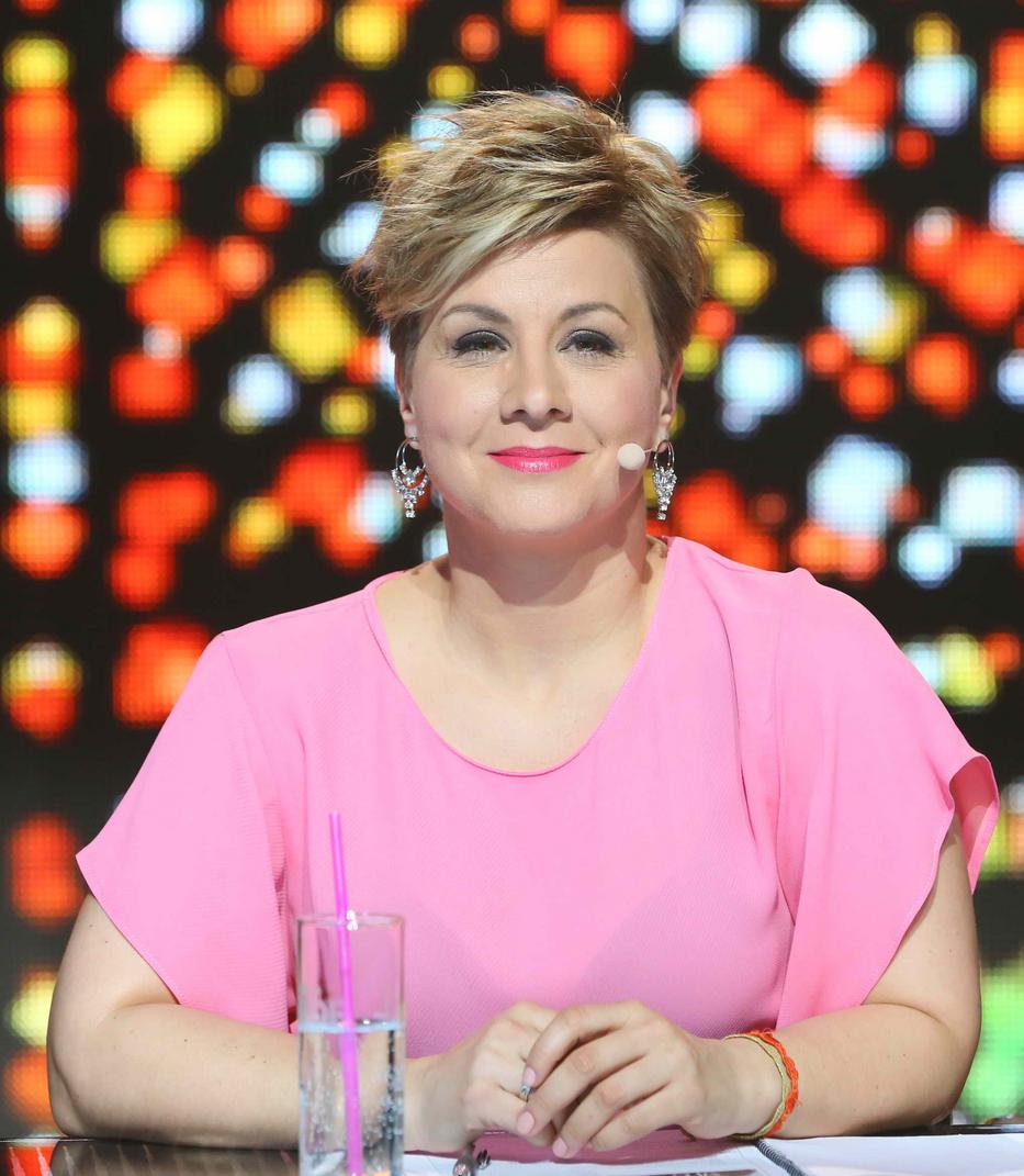 Ábel Anita, műsorvezető/Fotó:Pozsonyi Zita