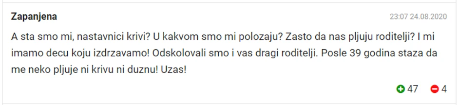 Antimaskeri komentari