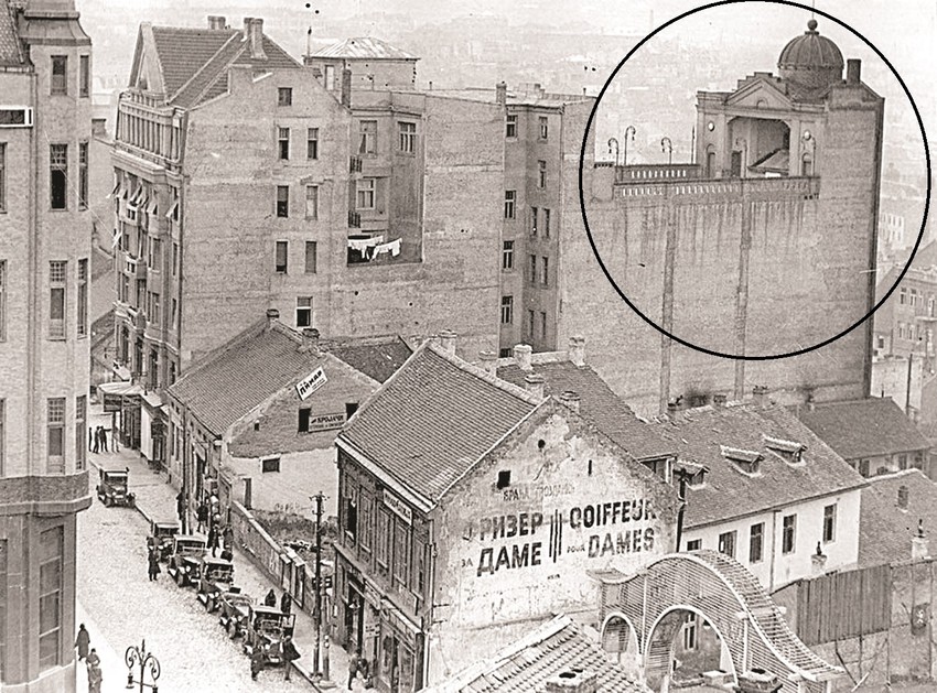 Ovako je pozornica izgledala 1928. godine