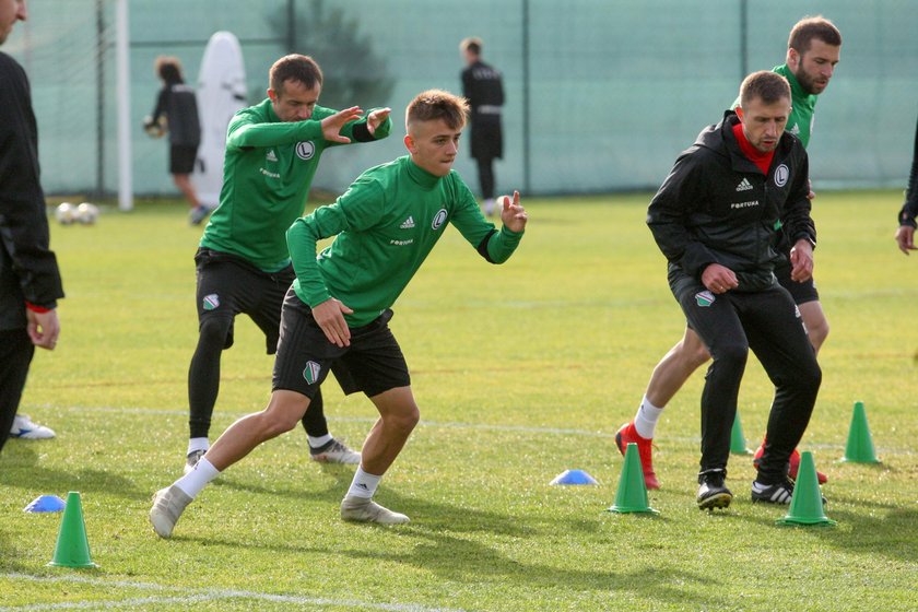 Pilka nozna. Sparing. Legia Warszawa - Clube Olimpico do Montijo. 15.01.2019