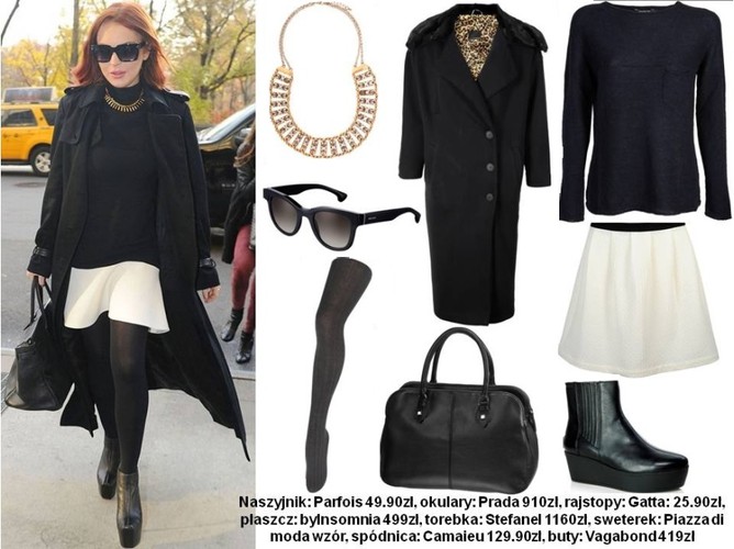 Jesienno-zimowe zestawy w stylu gwiazd