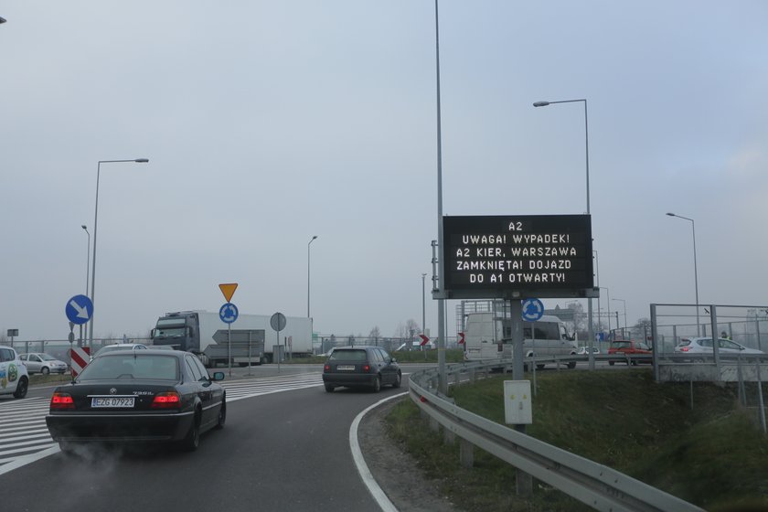 Śmiertelny wypadek na A2