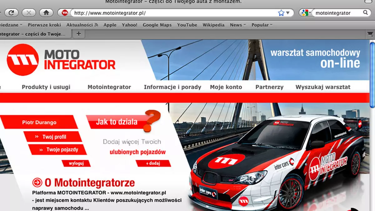 Motointegrator.pl - Do warsztatu przez internet