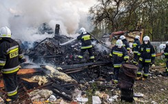 Eksplozja gazu w domu pod Łodzią. Spod gruzów wydobyto dwa ciała