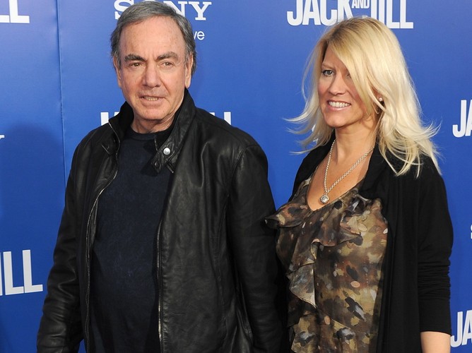 Neil Diamond i jego żona Katie McNeil