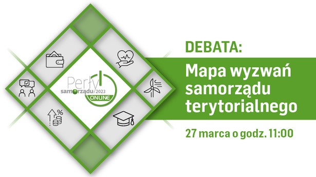 Debata „Mapa wyzwań samorządu terytorialnego”, 27 marca o godz. 11:00 – oglądaj na żywo