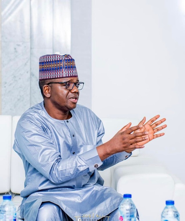Zamfara state Governor Dr Bello Matawalle [Twitter/@Bellomatawalle1]