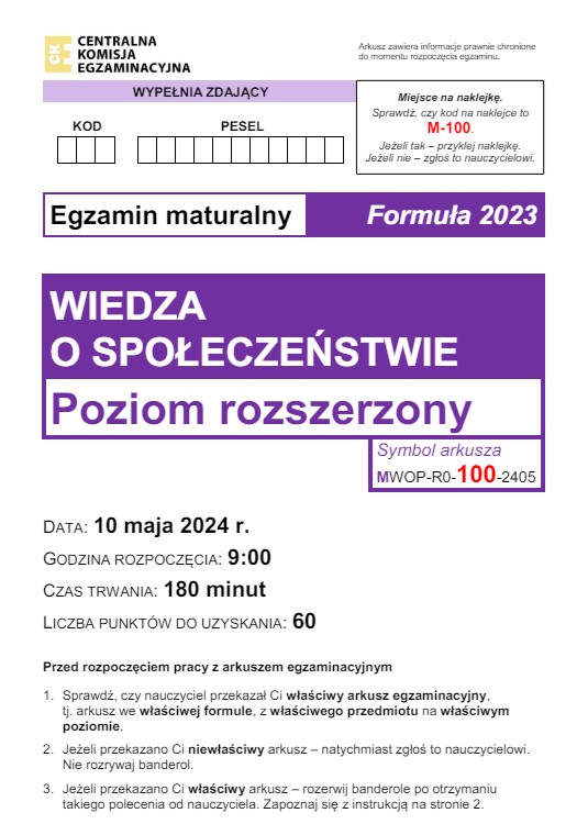 Matura 2024