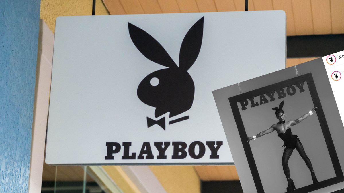 "Playboy" pokazał nową okładkę. Pierwszy taki króliczek 