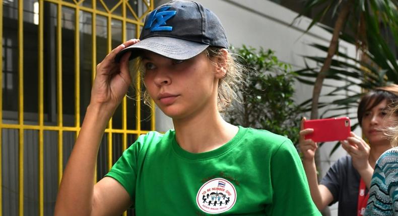 Anastasia Vashukevich, known as Nastya Rybka, was held in a police raid last February in the sleazy Thai seaside resort of Pattaya