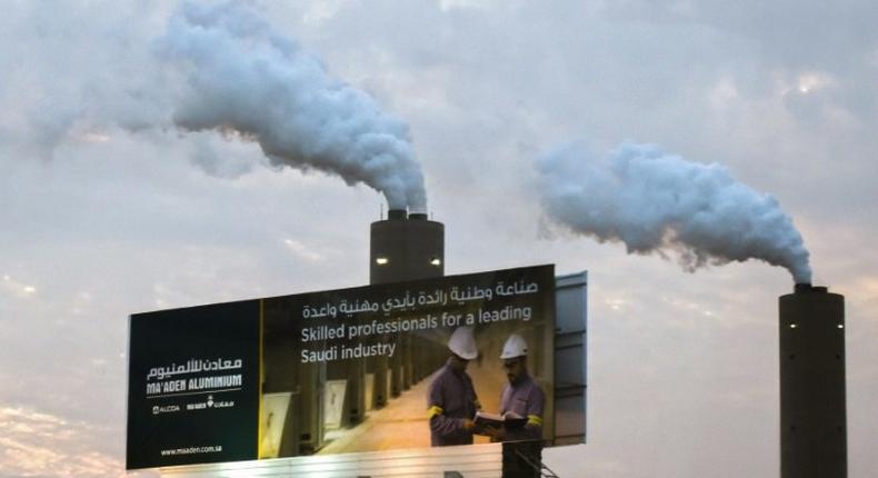 The Maaden Aluminium Factory in Ras Al-Khair Industrial area