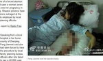 Chinkę zmuszono do aborcji. Była w siódmym miesiącu ciąży!