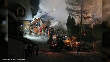 Wybuch gazu w Szczyrku. Paweł Poncyljusz: boczne drogi są wąskie, to utrudnia akcję ratunkową