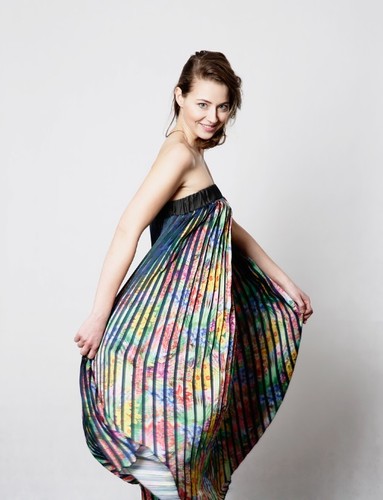 Marta Juras w kampanii kolekcji Mnishkha