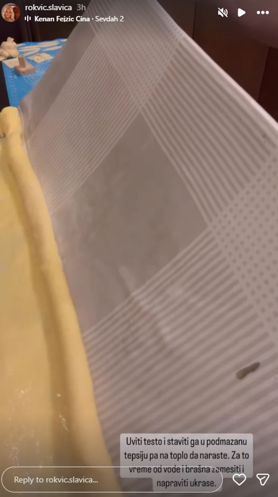 Recept Slavice Rokvić za pogaču