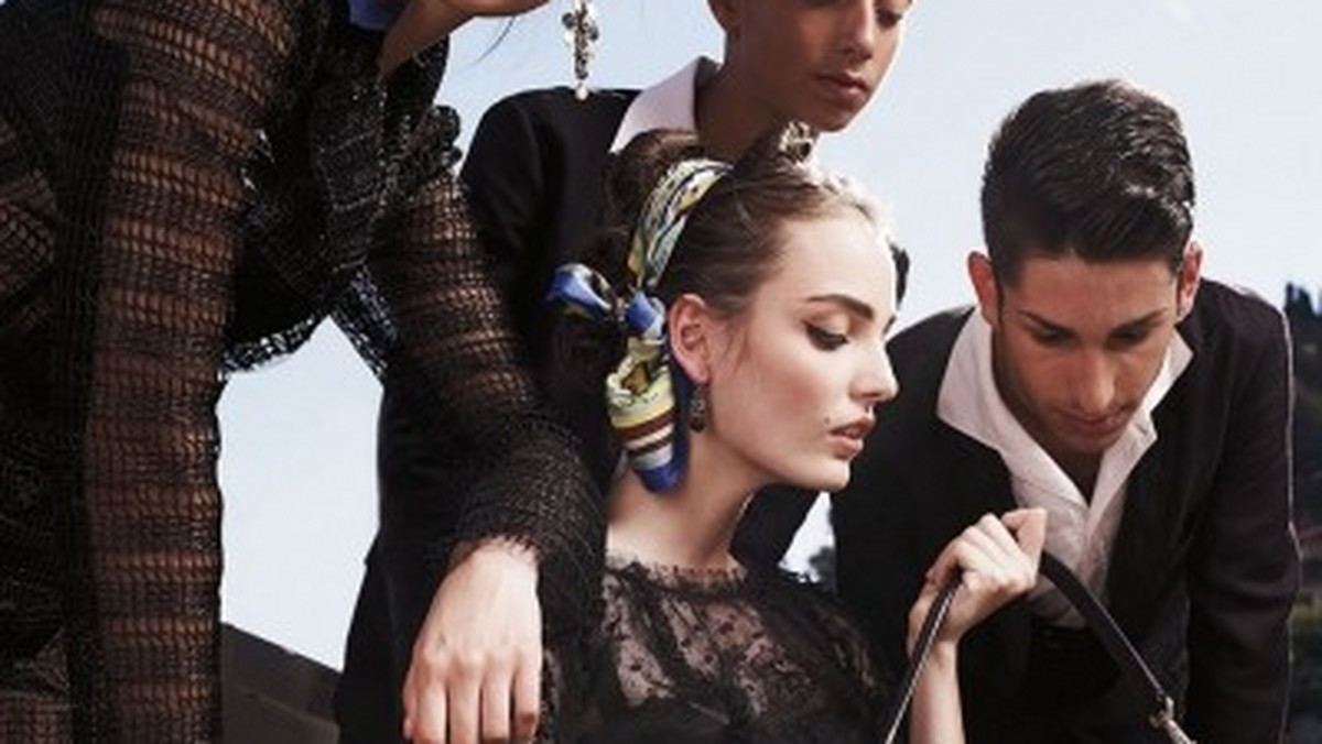 Zuzanna Bijoch w kampanii Dolce&Gabbana