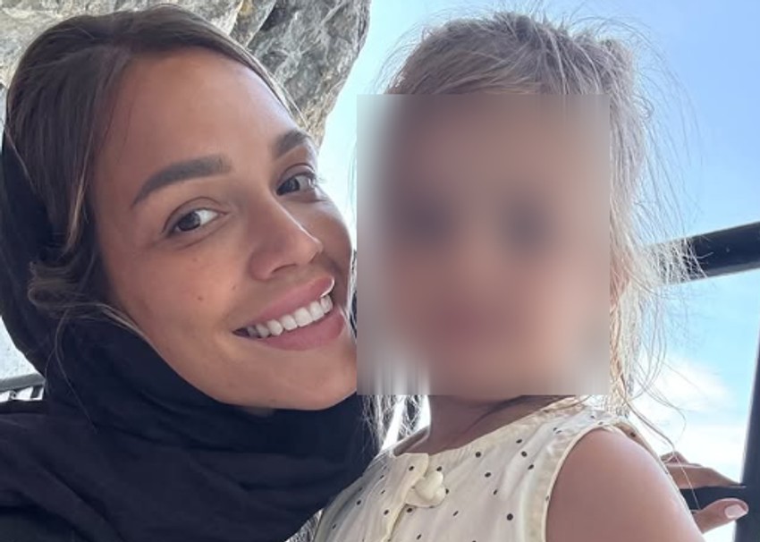 Marija Mikić sa decom na Ostrogu