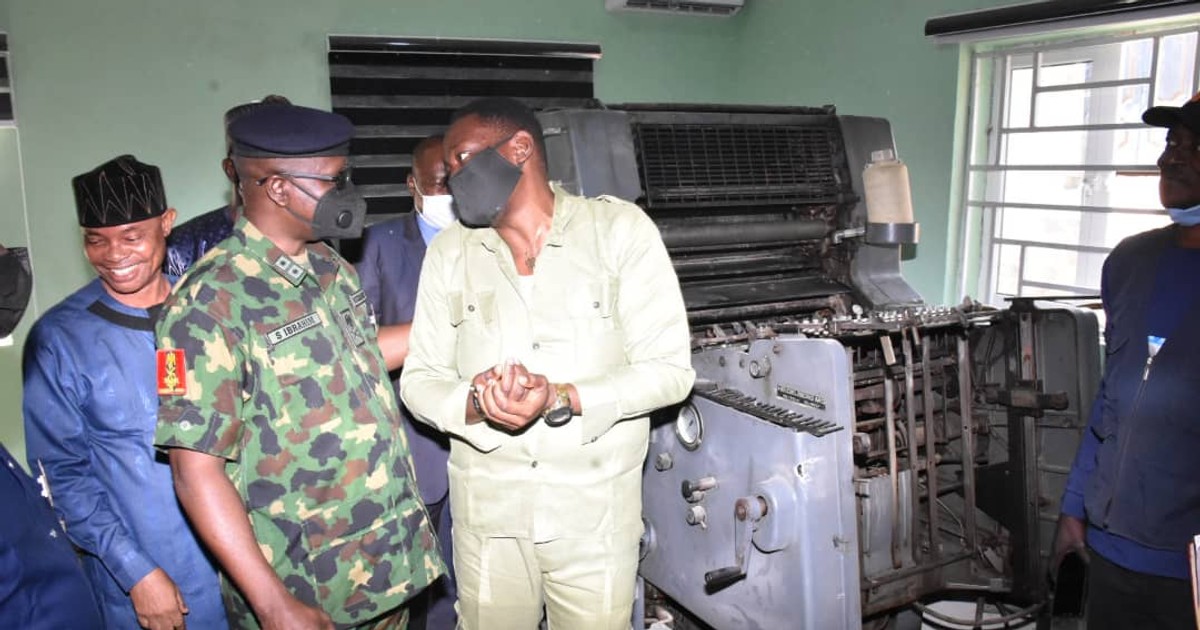 NYSC inaugurates printing press in Kaduna — Official - Vimarsana News