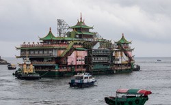 Tam jadł Bond. Słynna pływająca restauracja zatonęła na Morzu Południowochińskim