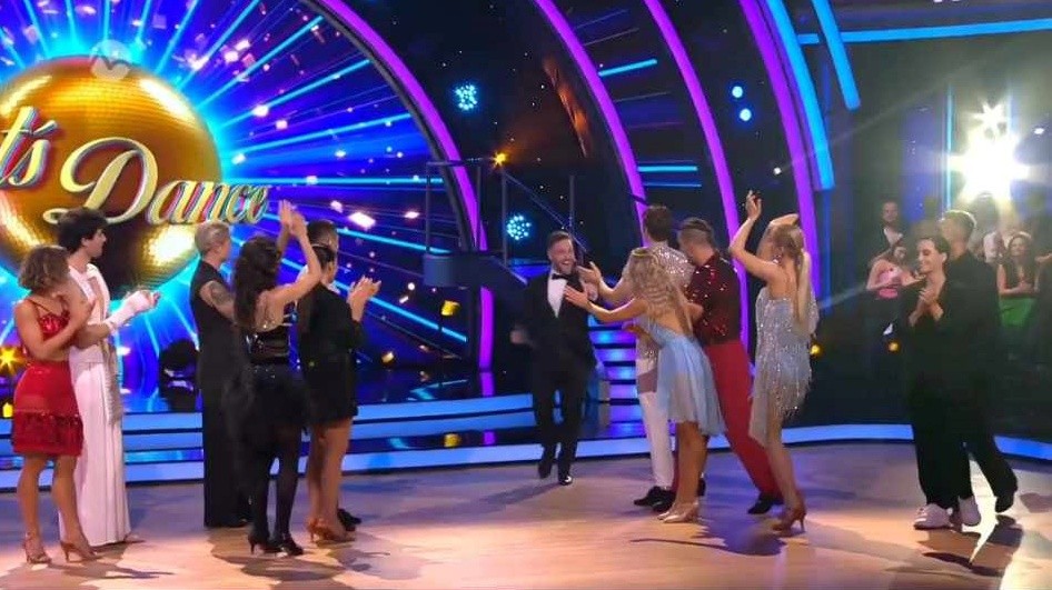 Vilda Šír ako moderátor Let’s Dance.