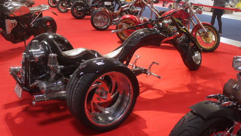 Wystawa motocykli w Nadarzynie – customy