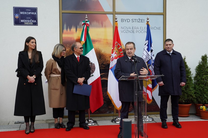 Otvorena Meksička ulica u Beogradu na vodi