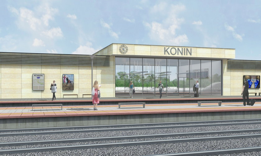 Nowy dworzec w Koninie