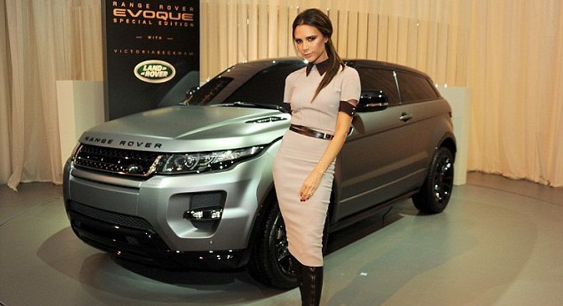 Victoria Beckham is selling her special edition Range Rover Evoque