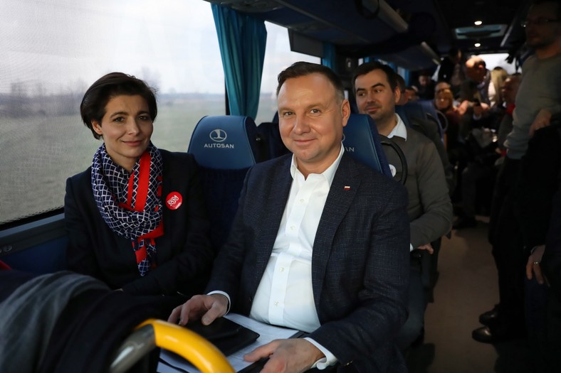 Jolanta Turczynowicz-Kieryłło i Andrzej Duda