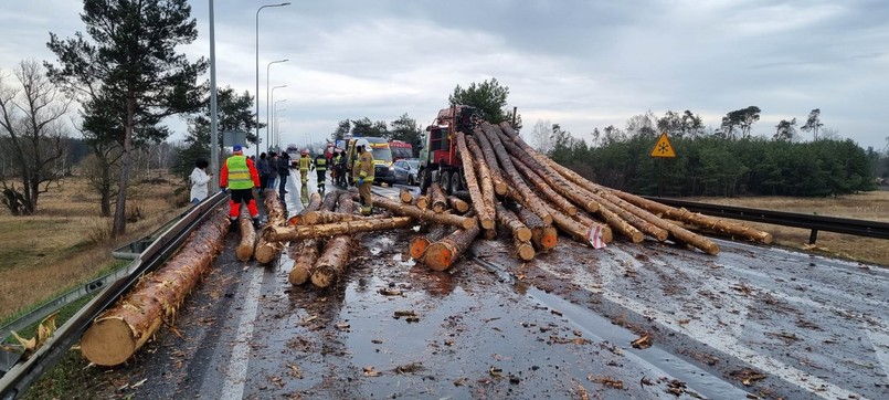 Wypadek na DK11 w Nowym Mieście nad Wartą