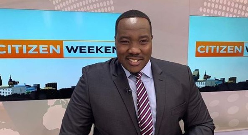 Emotional Willis Raburu takes a break from Citizen TV